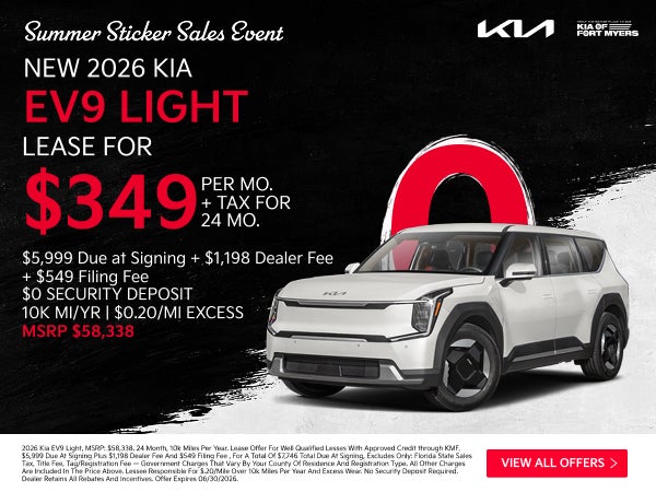 NEW 2026 KIA EV9 LIGHT