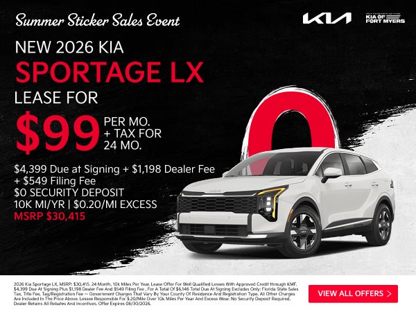 NEW 2026 KIA SPORTAGE LX